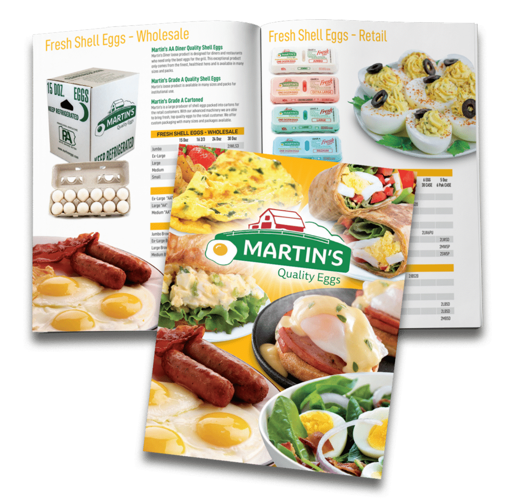 Martin's egg catalog example